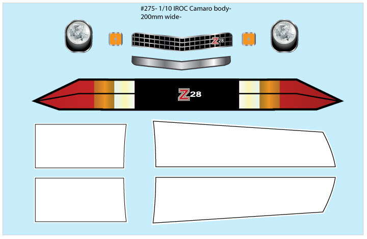 rc body decals
