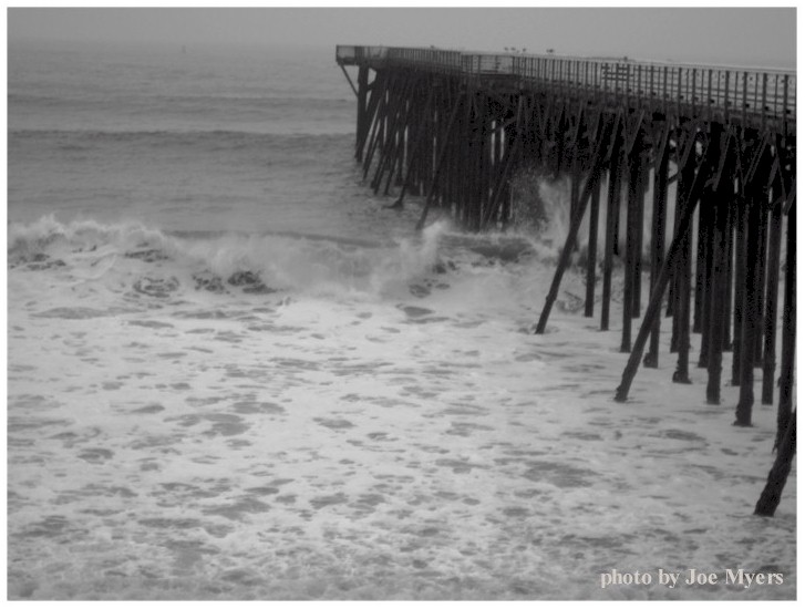 William Randolph Hearst Beach Pier - San Simeon California