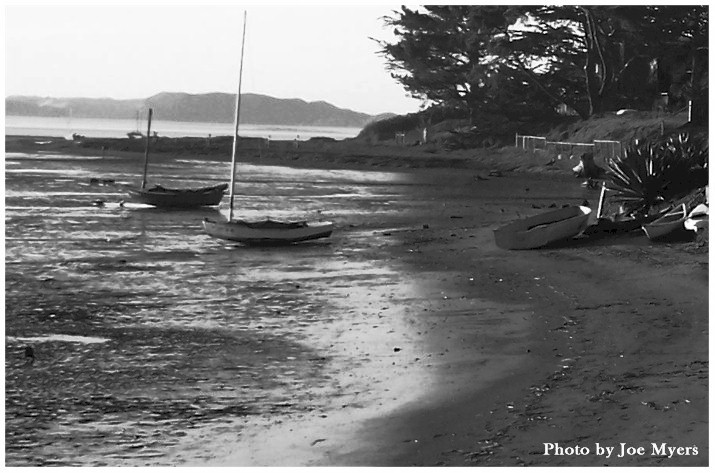 Low Tide at the bay in Baywood Park (Near Los Osos and Morro Bay)