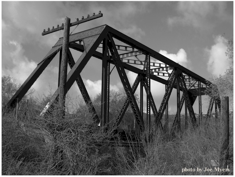 Train Bridge over the San Luis Creek - Pismo Beach California